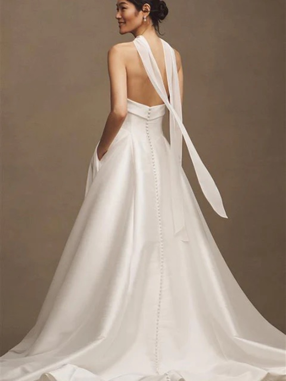 Jenny Yoo strapless wedding dress - Picture 2 of 3